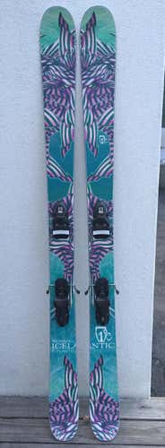 Used Icelantic Powder Nomad RKR Skis Max Din 12