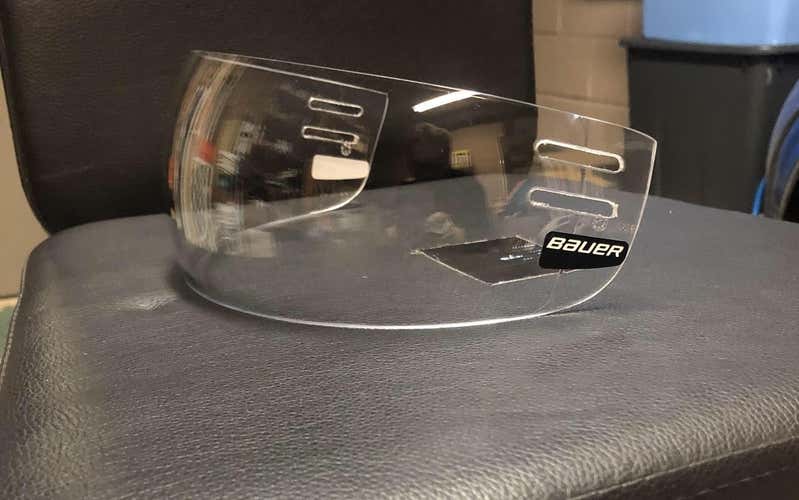Brand New Pro Stock Bauer 55P Clear Visor
