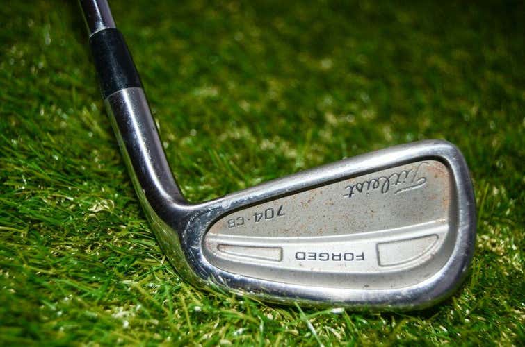 Titleist 	704CB Forged 	6 Iron 	Right Handed 	37.5"	Steel 	Stiff	New Grip