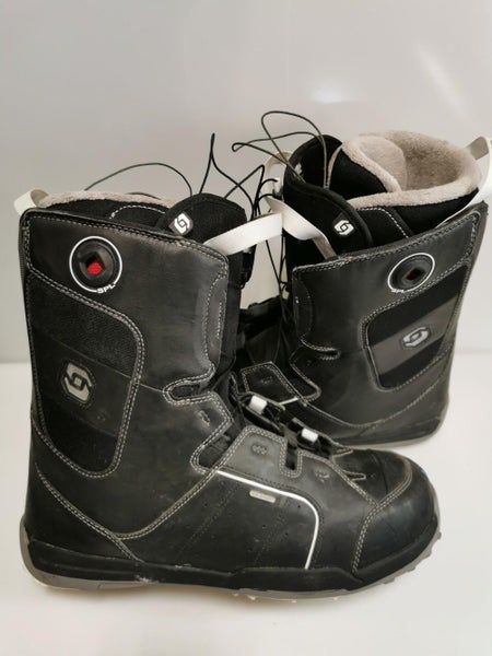 Salomon Used Size 13 (Women's 14) Men's Snowboard Boots