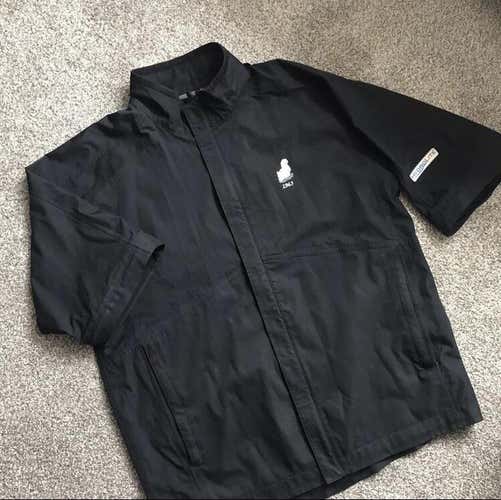 (Private Listing) Bundle Black Adult Medium & Large Footjoy Half-sleeve Rain Jacket & Pull Over Vest