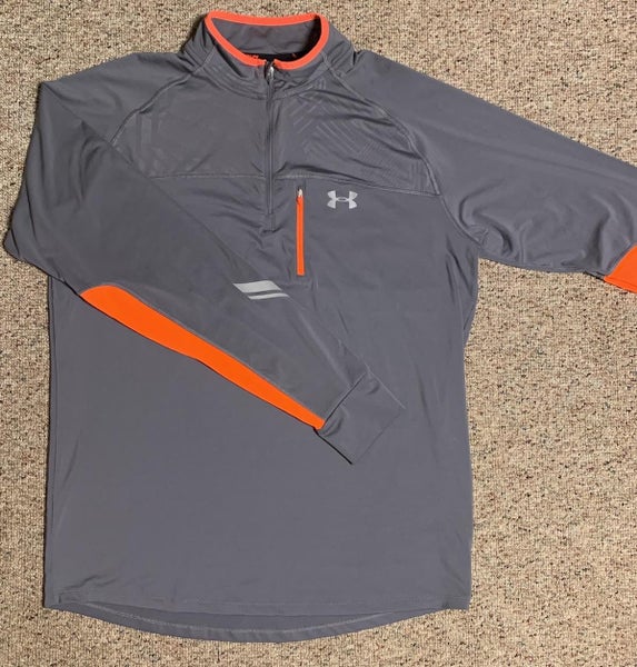 Under Armour Running Gray Adult Regular XL 1/4 Zip