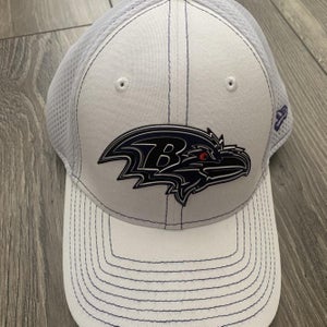 New Era Baltimore Ravens White Adult Small / Medium Hat