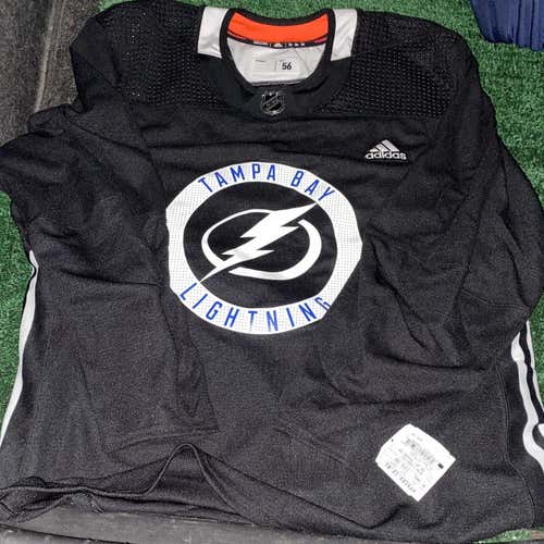 Size 56 Authentic Adidas NHL Tampa Bay Lightning Jersey *Retail $179.99