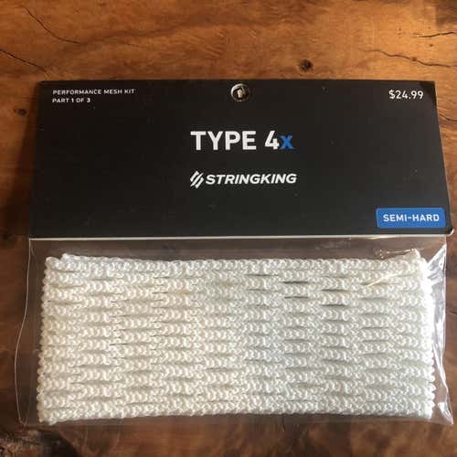 White New StringKing Mesh Type 4X