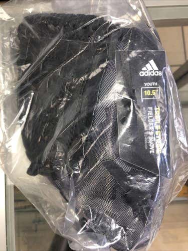 Adidas Youth Triple Stripe Fielder's Leather Baseball Glove 10.5" Easy Close-RH