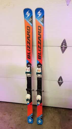 2018 Blizzard  Racing GS FIS Skis With Bindings Max Din 10