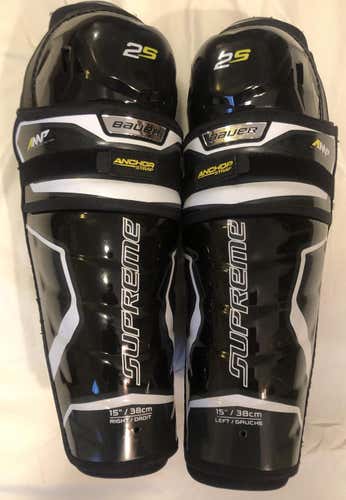 New Senior Bauer Supreme 2S Shin Pads