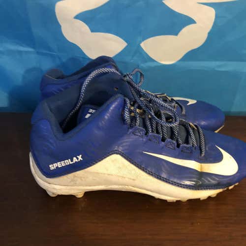 Blue Men's Nike Speedlax 5 Lacrosse Cleats