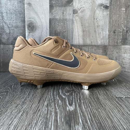 Nike Alpha Huarache Elite 2 Low Veterans Day Baseball Cleats SZ 10 Military USA