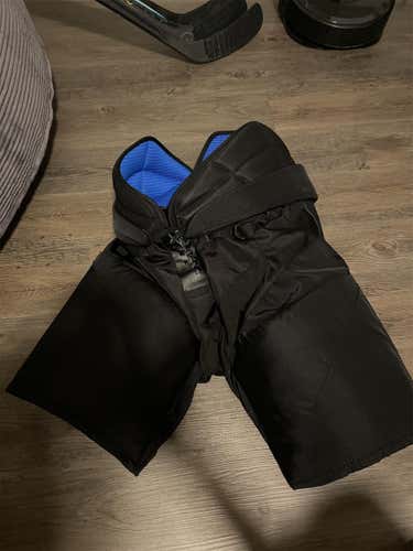 Black Senior XL Warrior Convert Pro Pro Stock Hockey Pants