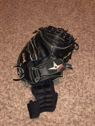 Black High School/College Catcher's Pro elite 33.5" Baseball Glove