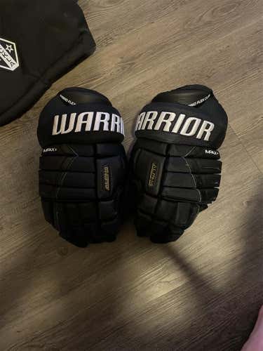 Black Senior Warrior Alpha dx 15"  Gloves