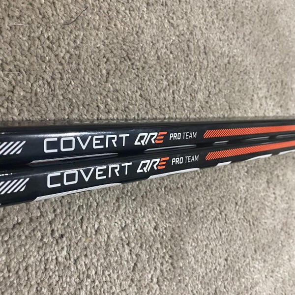 2 Pack Sr LH Covert QRE Pro Team Pro Stock Hockey Stick. 85 W01