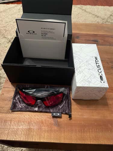 Brand New Custom Oakley Double Edge Sunglasses