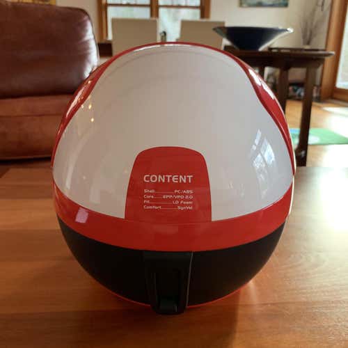 Red Medium/Large POC Skull Orbic Comp Helmet FIS Legal