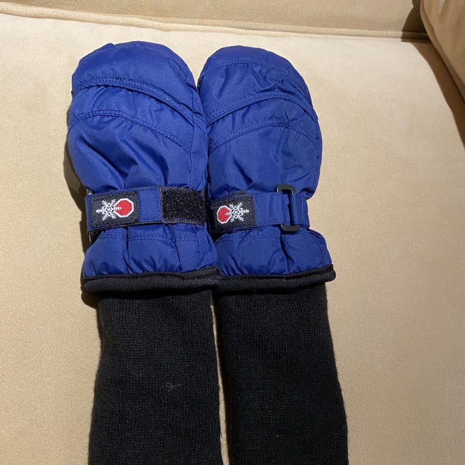 Blue Youth Small / Medium Other Gloves