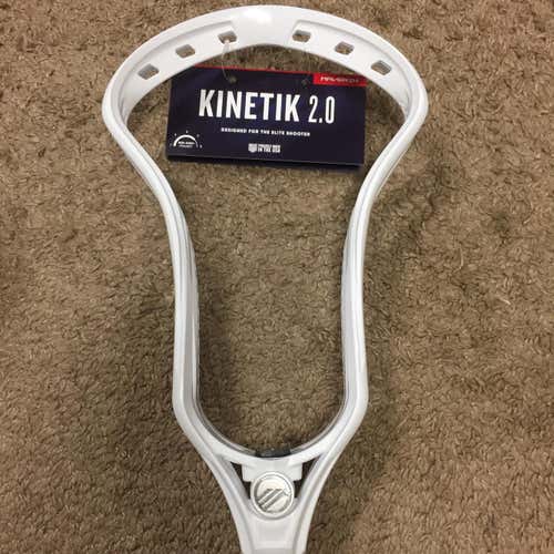 White New Attack & Midfield Unstrung Kinetik 2.0 Head