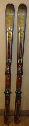 Atomic R:10 Titanium Pulser 170Cm Skis Paired W/Atomic CR: 412 Bindings
