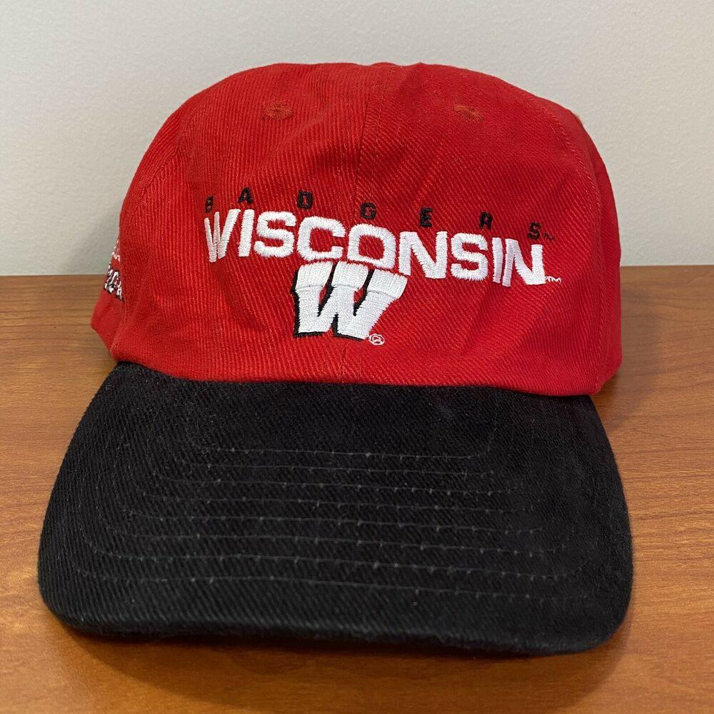 Wisconsin Badgers Hat Baseball Cap 