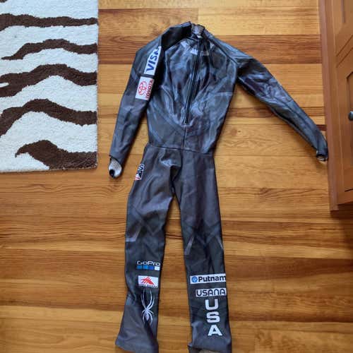 New Large Black Panther USST Downhill Suit