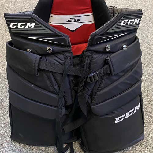 Black Senior Medium CCM e2.9 Hockey Goalie Pants