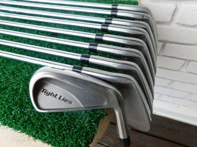 Adams Golf Tight Lies (3i-SW) Iron Set w/ True Temper Stiff Flex Shafts