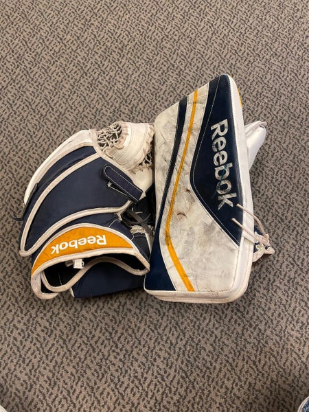 White Senior Regular Premier X24 Glove/Blocker