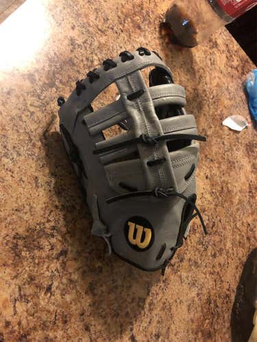 Gray New First Base A2000 12.5" Baseball Glove