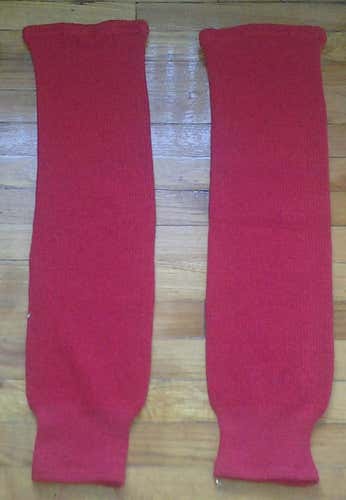 Red New Senior Large CCM Socks