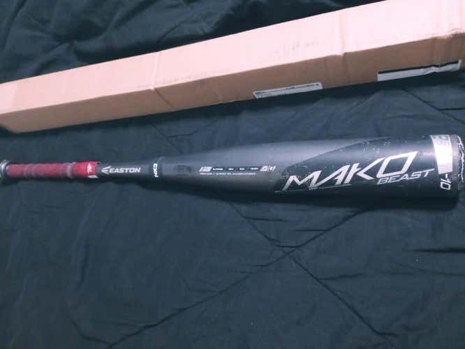 Used Kid Pitch (9YO-13YO) USSSA Certified Easton Composite Mako Bat Hot (-10) 19 oz 29"
