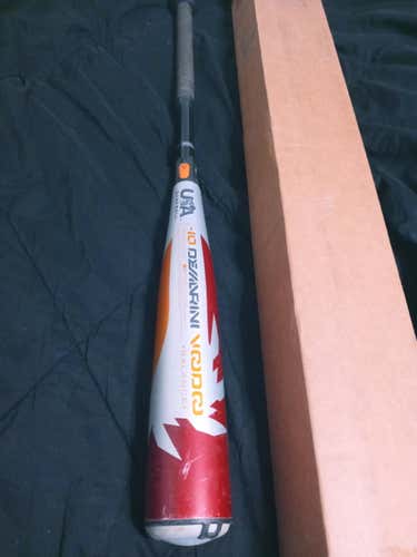 Used Kid Pitch (9YO-13YO) DeMarini Alloy Voodoo Bat (-10) 19 oz 29"