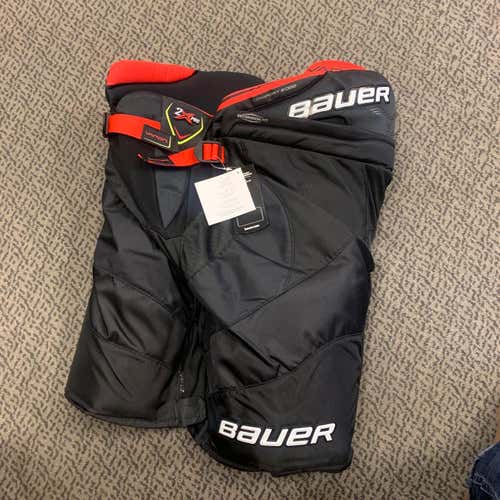 Black Senior Large Bauer Vapor 2X Pro Hockey Pants