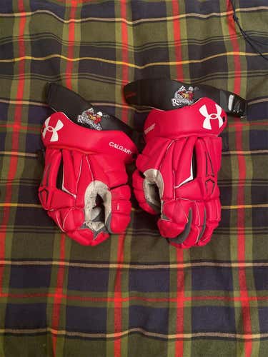 Calgary Roughnecks Red Under Armour Command Pro