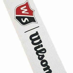 Wilson Staff Microfiber Tri-Fold Towel 2021 (White, 16" x 21") Golf NEW