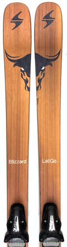 Used Blizzard Latigo All Mountain Skis with Bindings Size 184 (Option 2010409)