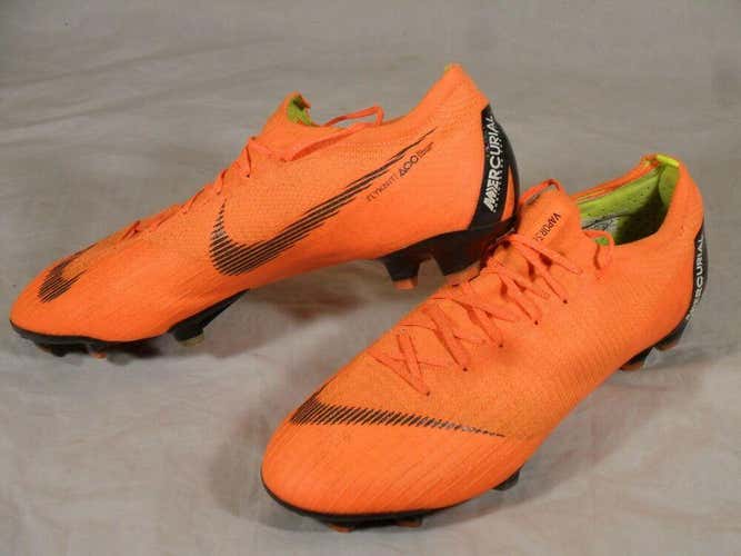 Nike ACC Mercurial Vapor 12 Elite 360 FG Soccer Cleats Football Boots Orange 11