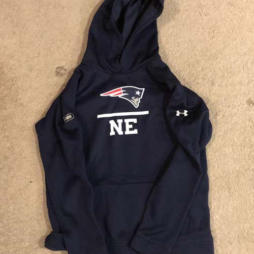 Patriots Blue Youth XL Under Armour Combine Sweatshirt