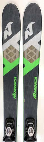 Used Nordica NRGY 80 All Mountain Skis with Bindings Size 169 (Option 2004997)