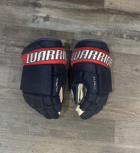Pro Stock ECHL Warrior Alpha DX 14" Gloves