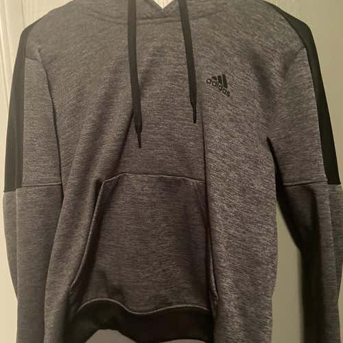 Gray Adult Medium Adidas Sweatshirt