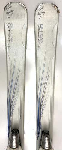 Used Blizzard Viva 7.7 IQ All Mountain Skis with Bindings Size 153 (Option 2003249)