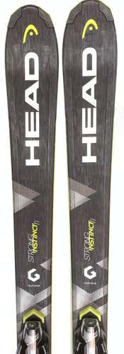 Used Head Strong Instinct Ti All Mountain Skis with Bindings Size 170 (Option 2010191)