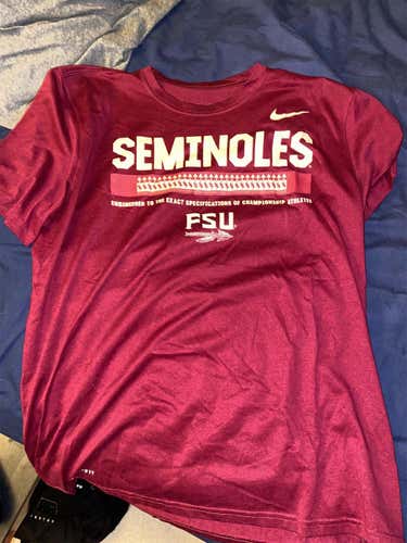 Florida State Garnet Adult Large Nike Shirt