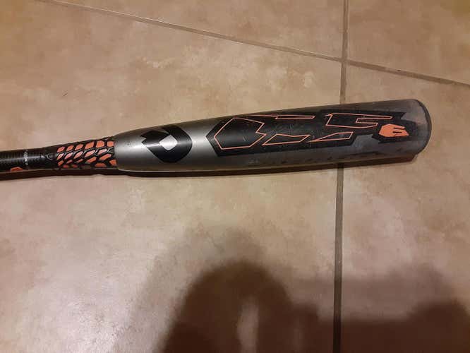 Used Kid Pitch (9YO-13YO) USSSA Certified 2015 DeMarini Hybrid CF6 Bat (-10) 20 oz 30"