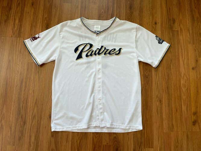 San Diego Padres Trevor Hoffman MLB HALL OF FAME Sz 2XL XXL SGA Baseball Jersey!