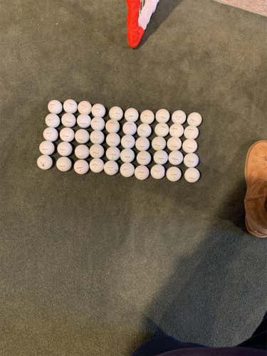 Used Titleist Pro V1 50 Pack Balls