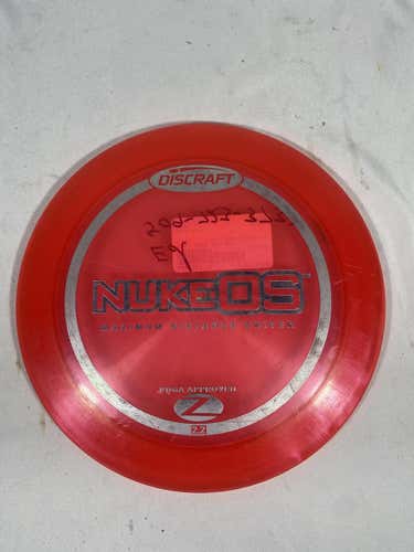 Used Discraft Nuke Os 170-172g Disc Golf Driver Discs and axiom shock