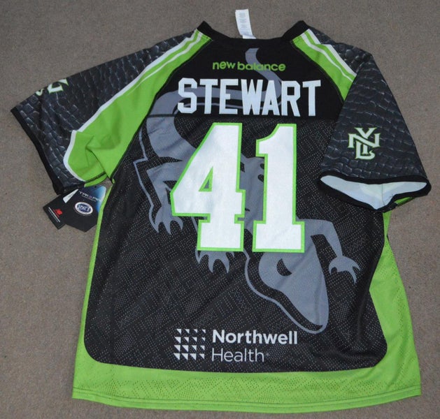 Mark Matthews New York Lizards MLL Lacrosse Game Worn Used Jersey  PHOTOMATCHED