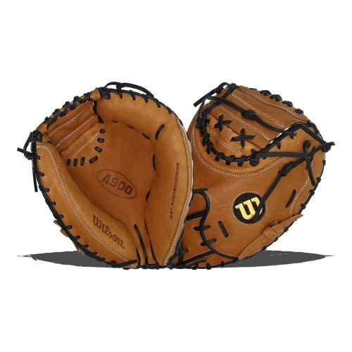 2021 Wilson A900 Catcher's Mitt Glove 34" WTA09RB20CM34 Baseball RHT